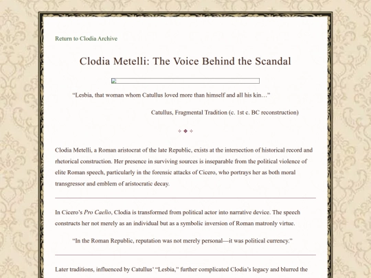 History/ClodiaMetelli screenshot