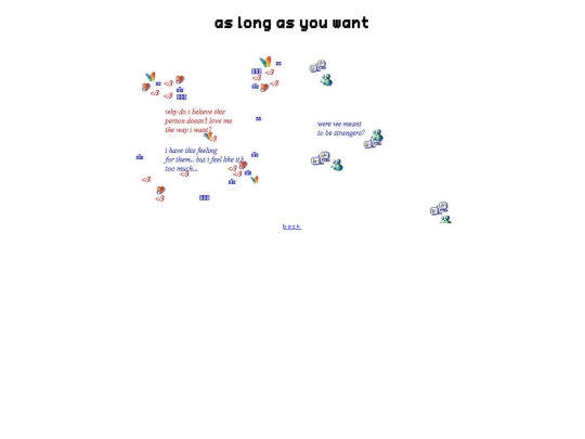 as long as you want/five screenshot