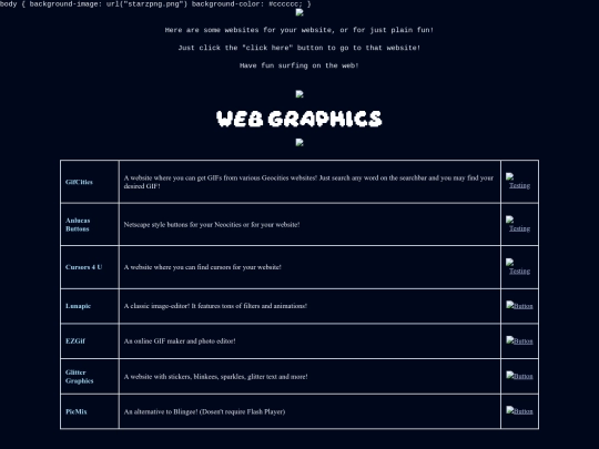 coolweblinkz screenshot