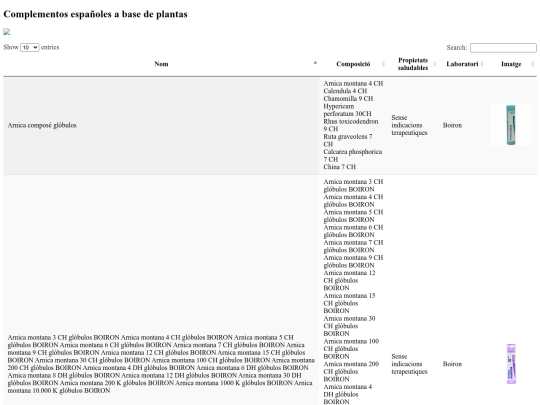 homeopatia screenshot
