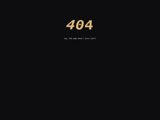 not_found screenshot