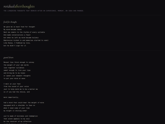 poems screenshot