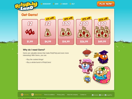 gems screenshot
