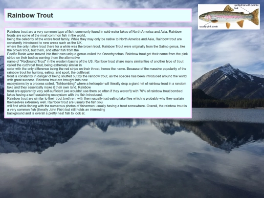 RainbowTrout/RainbowTrout screenshot