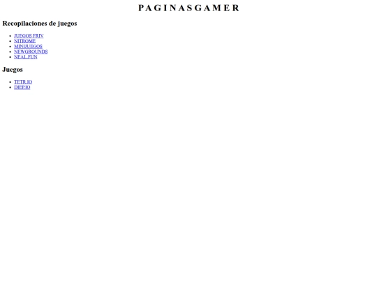 paginasgamer screenshot