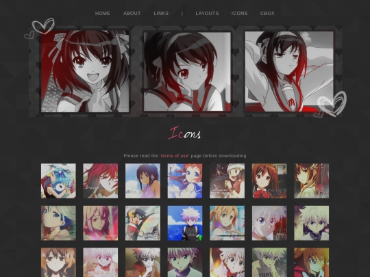 icons screenshot