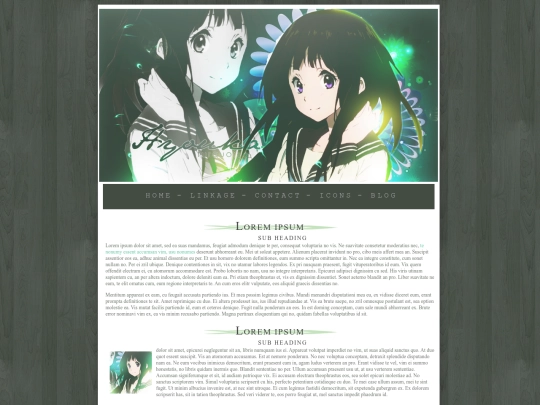 layouts/turquoise screenshot