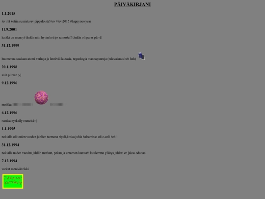 paivakirja screenshot