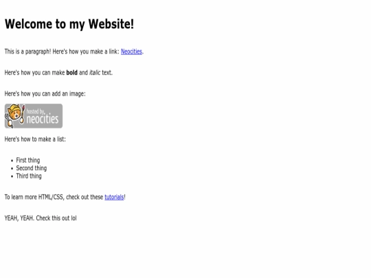 index screenshot