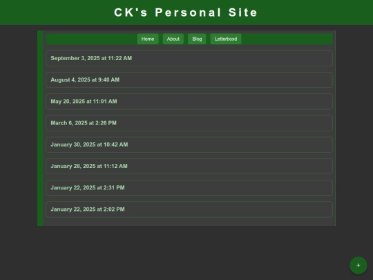 blog screenshot