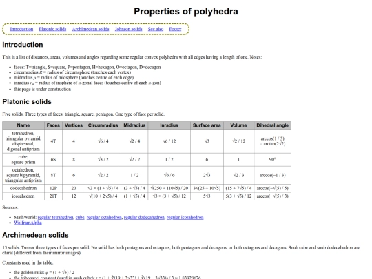 polyhedra screenshot