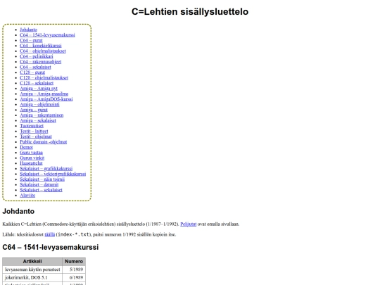 sisluett/clehti screenshot