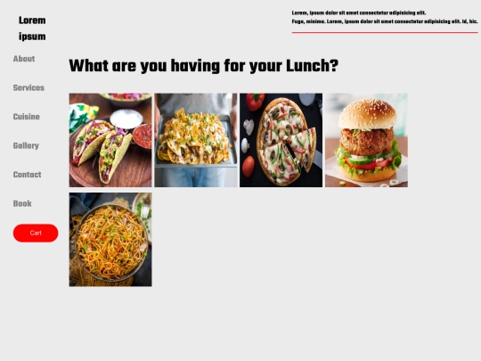 restaurant screenshot