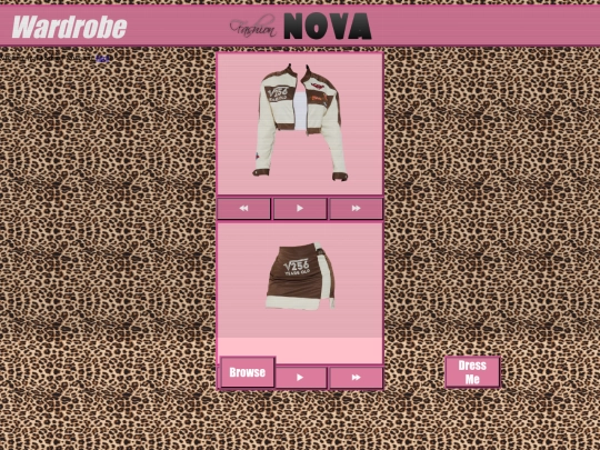 wardrobe screenshot