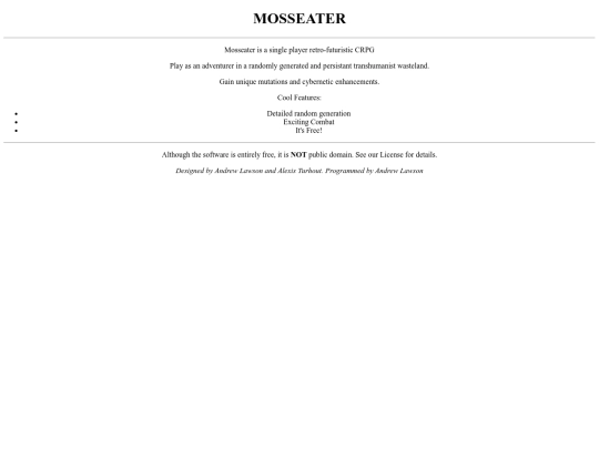 Mosseater/mosseater screenshot
