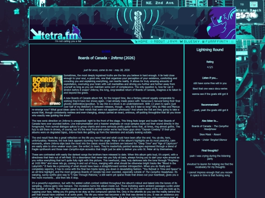 music/inferno screenshot