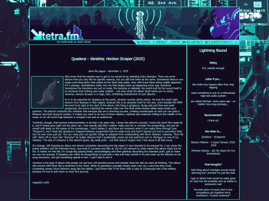 music/vanisher-horizon-scraper screenshot