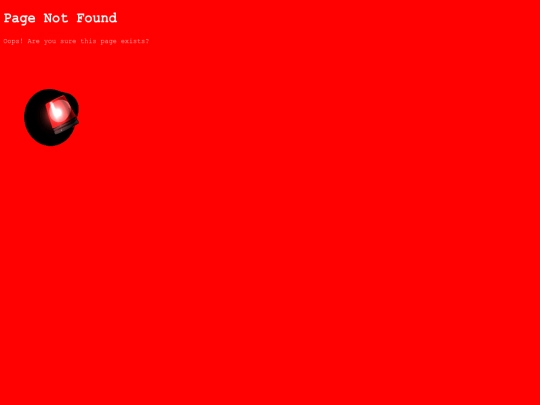 not_found screenshot