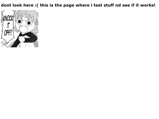 testing screenshot