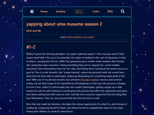 posts/2025-04-06-yapping-about-uma-musume-season-2 screenshot