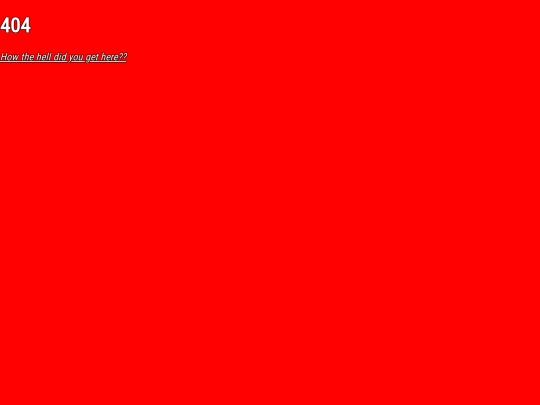 not_found screenshot