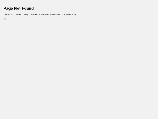 not_found screenshot
