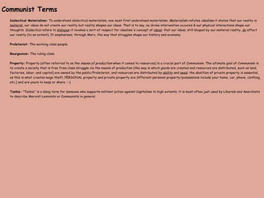 CommunistTerms screenshot