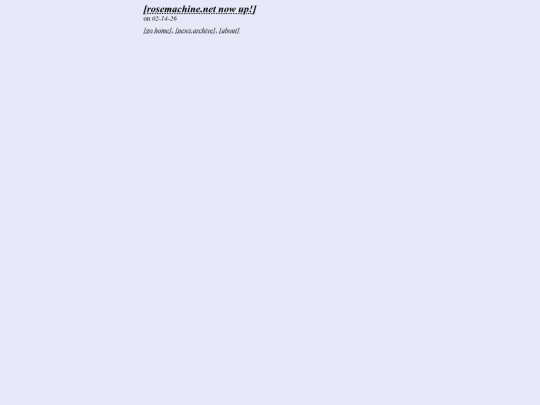 homepage/archive screenshot