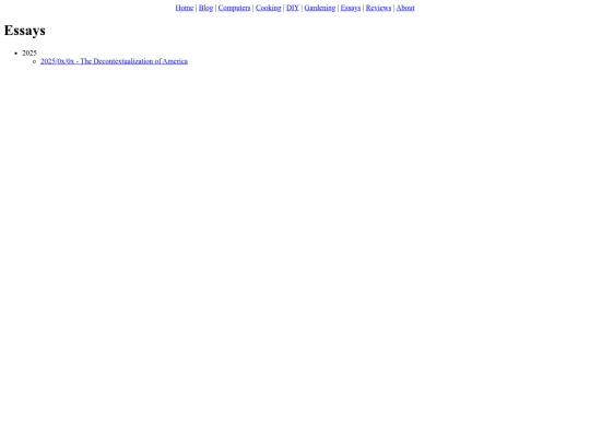 essays screenshot