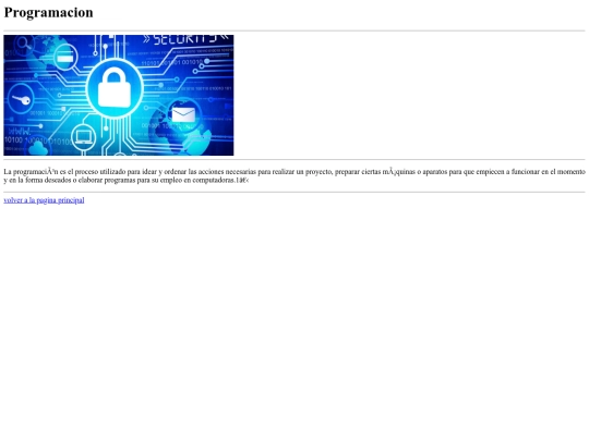 programacion screenshot