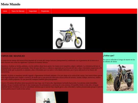 proyectofinal/tiposdemanejo screenshot