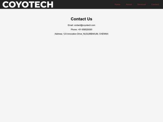 wEBPAGE/contacts screenshot