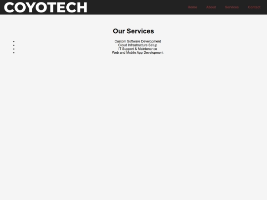 wEBPAGE/services screenshot