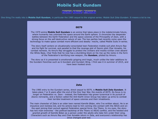 gundam screenshot