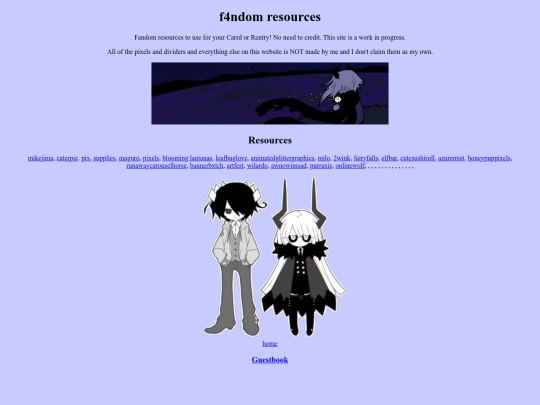 resources screenshot