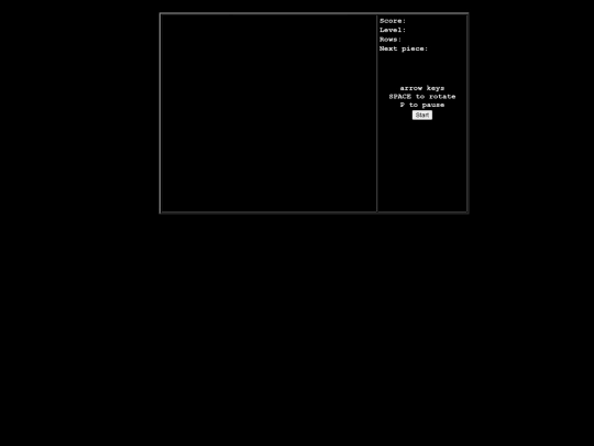 tetris screenshot