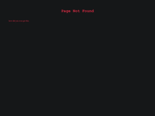 not_found screenshot