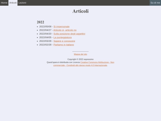 articoli screenshot
