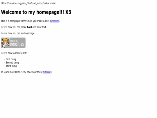 index screenshot