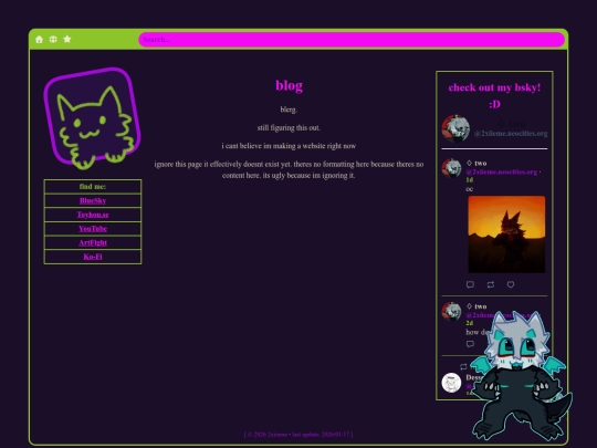 blog screenshot