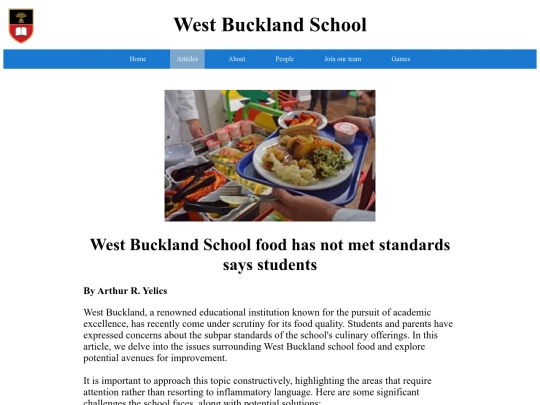 foodArticle screenshot