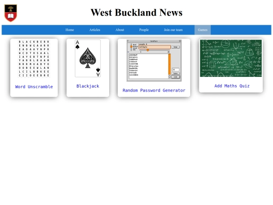 games screenshot