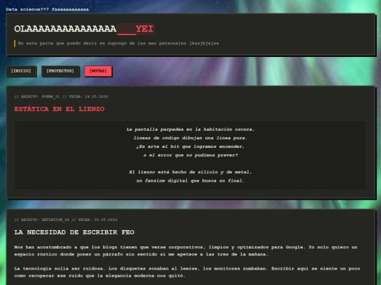 notas screenshot