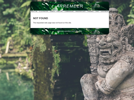 not_found screenshot