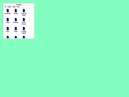 weather/examples screenshot