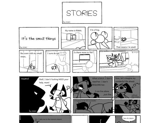 strips/stories screenshot