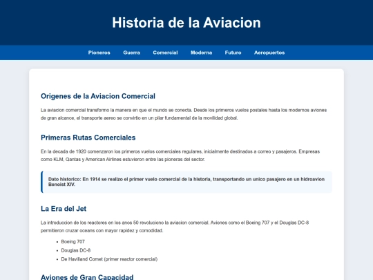 comercial screenshot