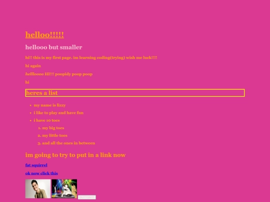 firstwebpage/myfirstwebpage screenshot