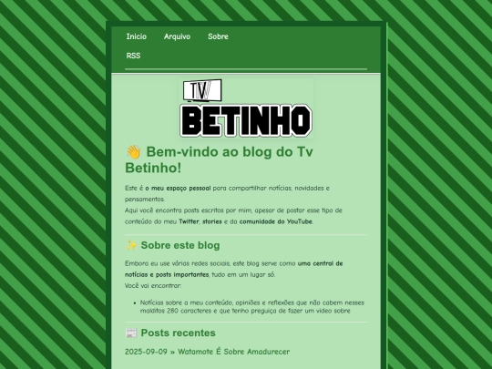 blog screenshot