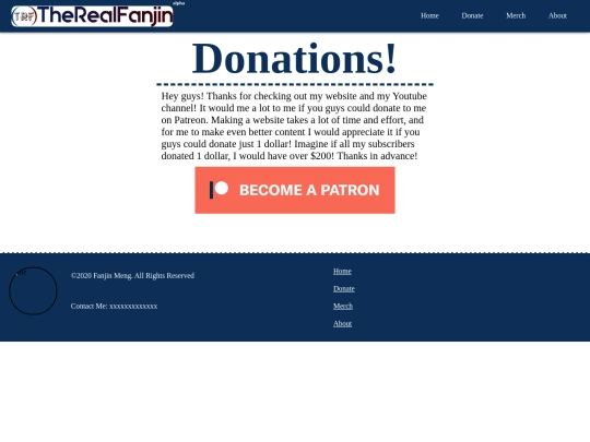 donate screenshot